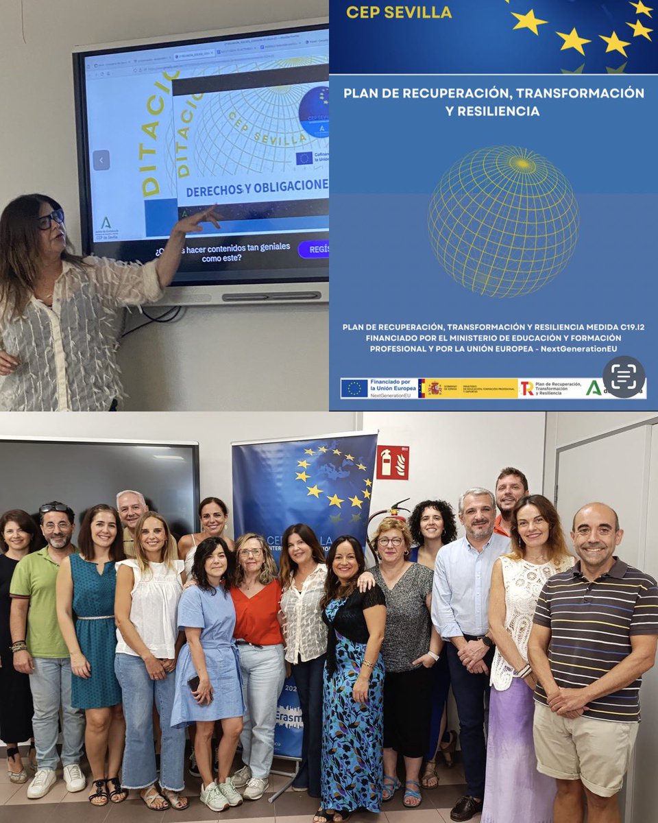 El <a href="/CEPdeSevilla/">CEP de Sevilla</a> recibe a los centros que participan en el Consorcio 24-25 ERASMUS+ <a href="/sepiegob/">SEPIE</a> <a href="/EducaAnd/">Consejería Desarrollo Educativo y FP</a>