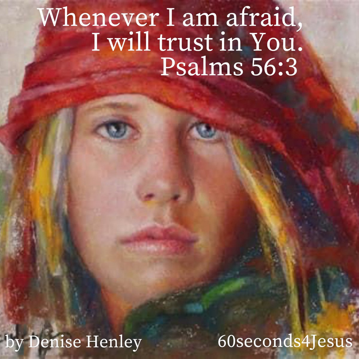 60Seconds4Jesus's tweet photo. Whenever I am afraid, I will trust in You. In God (I will praise His word), In God I have put my trust; I will not fear. What can flesh do to me?
.
Psalms 56:3-4 🙏🏻✝️👆🏻❤️💛
https://t.co/C8on8eXaME
.
.
#jesus #christ #yeshua #holyspirit #god #lord #prayer #prayersmatter #prayerrequest #saved #trust #afraid #fear #donotfear #trustgod