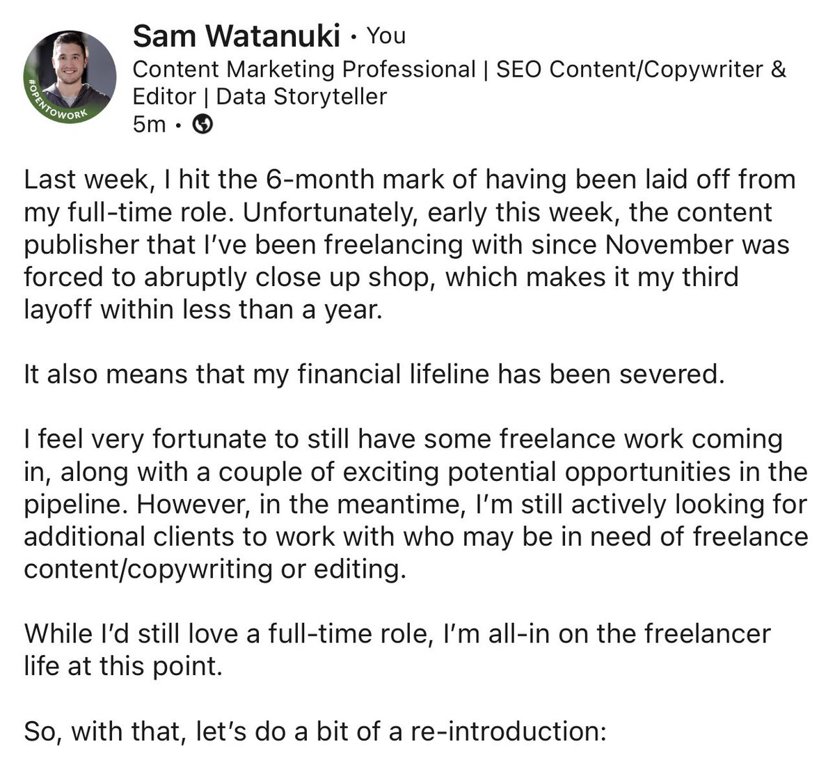 RealChipotleSam's tweet image. linkedin.com/in/samwatanuki