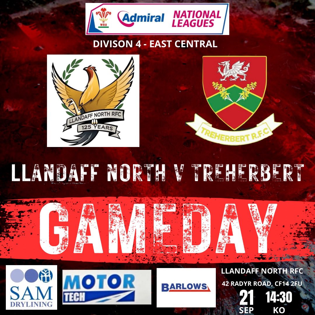 Your devils squad to take the trip down to the capital on Saturday as we take on <a href="/LNRFC/">Llandaff North RFC</a> in the league 👹

#Devils #StayHydrated