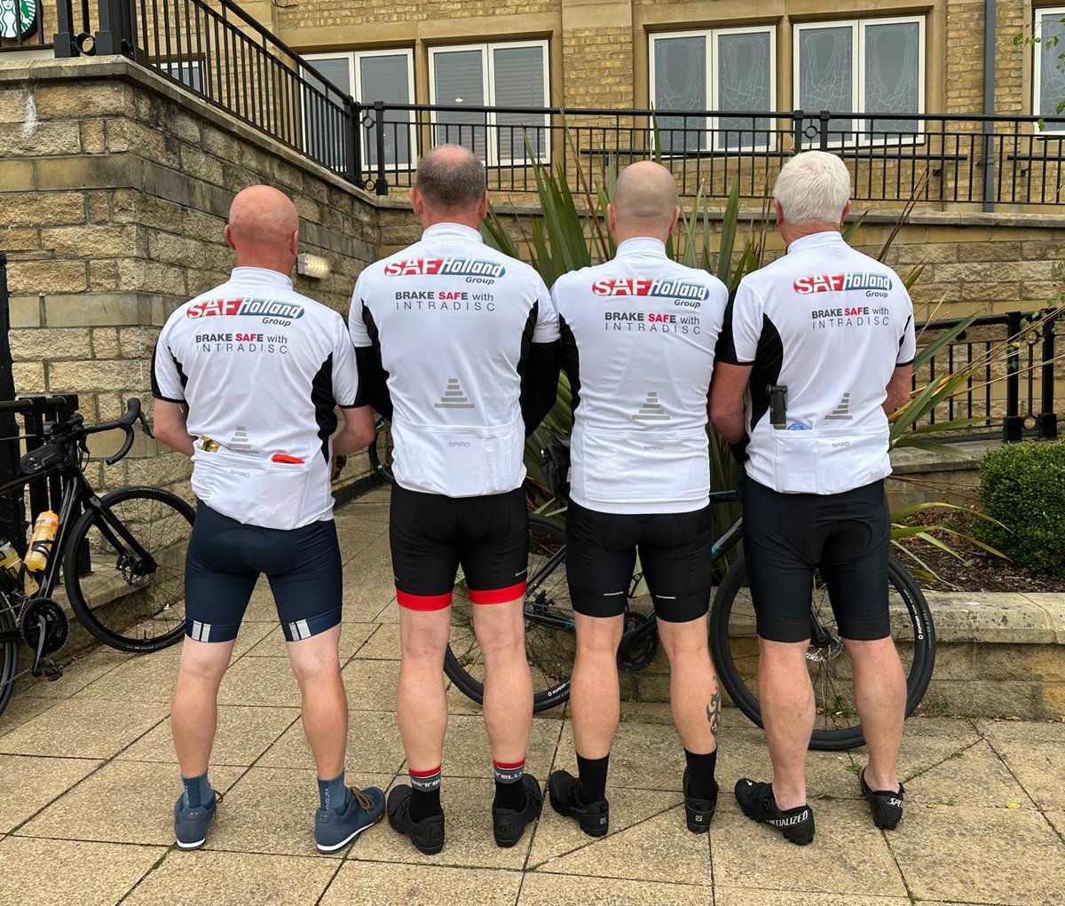 MalcolmGroup's tweet image. And they are off! The Malcolm team have set off from the Tyne Estuary this morning on the Newcastle to Edinburgh cycle challenge in support of @TransaidOrg .

Thanks to our kit sponsors @SAFHOLLANDUK  for their contributions.

#fundraisingchallenge #cyclechallenge