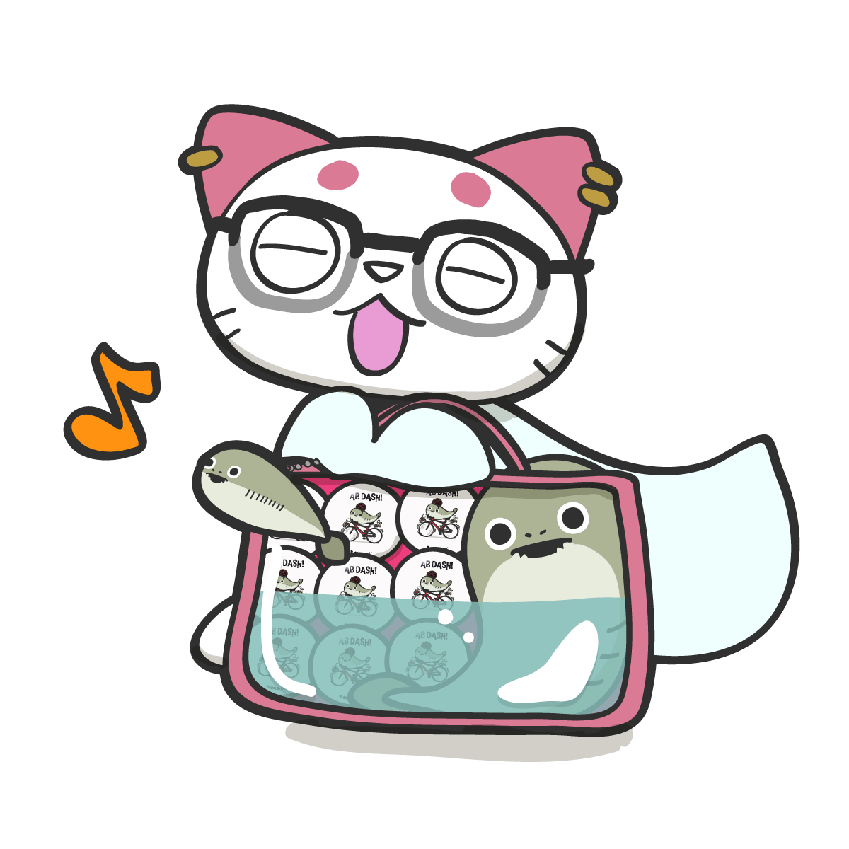 ／
◉▼◉
あれから1年、、、缶バッジ、できました！
＼
郵便料金上がっちゃう前に送ってしまいたいキャンペーン！🤣
抽選の上、20名の研究員へ缶バッジをプレゼント！
※多分種類は選べません

【フォロー＆この投稿をリポスト】で応募完了です。
引用リポストも大歓迎です！😆