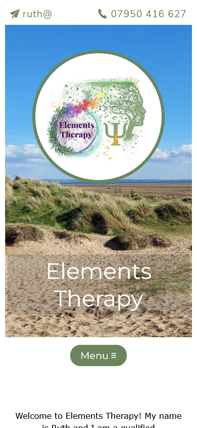 easierthanweb's tweet photo. WEBSITE DESIGN #LYTHAM ST ANNES
Website for Elements Therapy, a local psychotherapist offering person centered counselling for adults and children.
Contact us for a quote for your business.
#StAnnesOnSea #Freckleton #LythamStAnnes #Weeton #WreaGreen
https://t.co/734XZfjkbV https://t.co/tcooWll2MZ