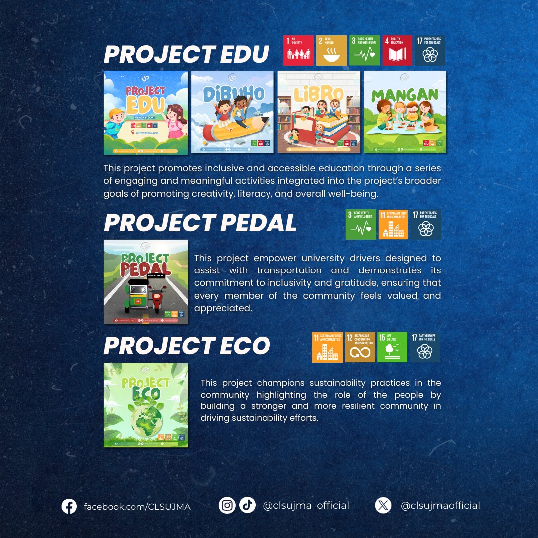 clsujmaofficial's tweet photo. PROJECT UBUNTU: The Corporate Social Responsibility of CLSU Junior Marketing Association
Project Ubuntu reflects the association's commitment to community engagement, sustainability, and addressing social issues through impactful projects and partnerships.
#ProjectUbuntu https://t.co/AtQyuJLJBb