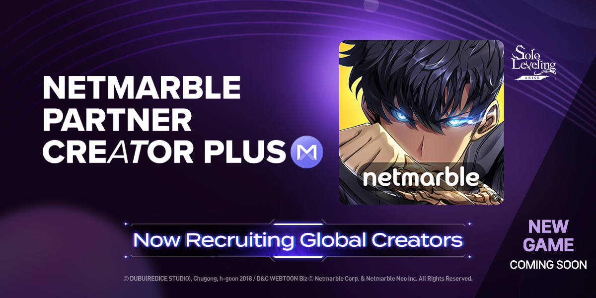 📢Don't forget! We’re still accepting applications for Creator M. If you're a global content creator,  APPLY NOW!🔥🔥

📝 Apply here: creator.netmarble.com/en/m/sololv
🔎 How to apply: forum.netmarble.com/mbxcreator/vie…

Like, RT, and spread the news!
#MBX #sololeveling