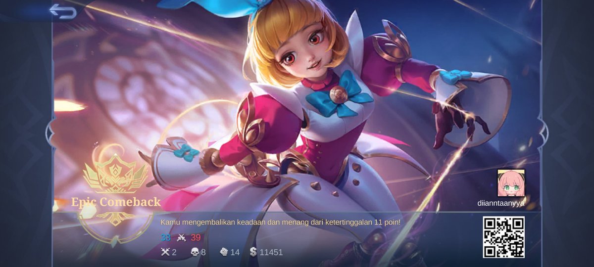 Dianty_Mutiah's tweet photo. Ayo bergabung dengan tim saya, tantang semua Player MOBA terbaik bersama! 
https://t.co/bn3KCG0qL2 https://t.co/BG9avUan1m
