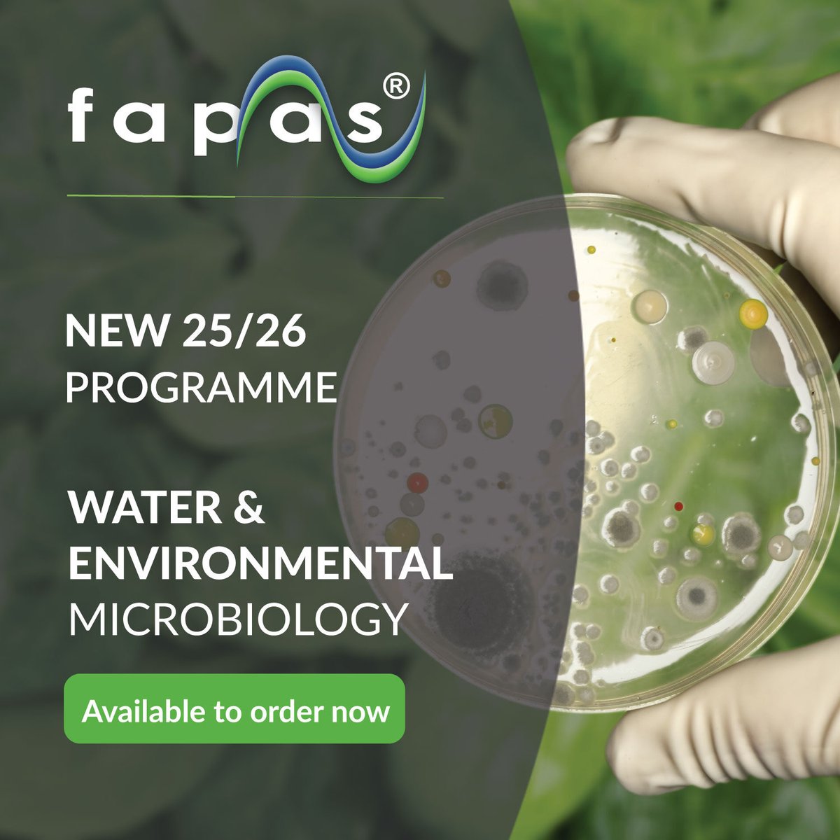 NEW 25/26 Programme Water &amp; Environmental Microbiology

Click to download the price list now!

hubs.ly/Q02PvkFg0

#pt #proficiencytesting