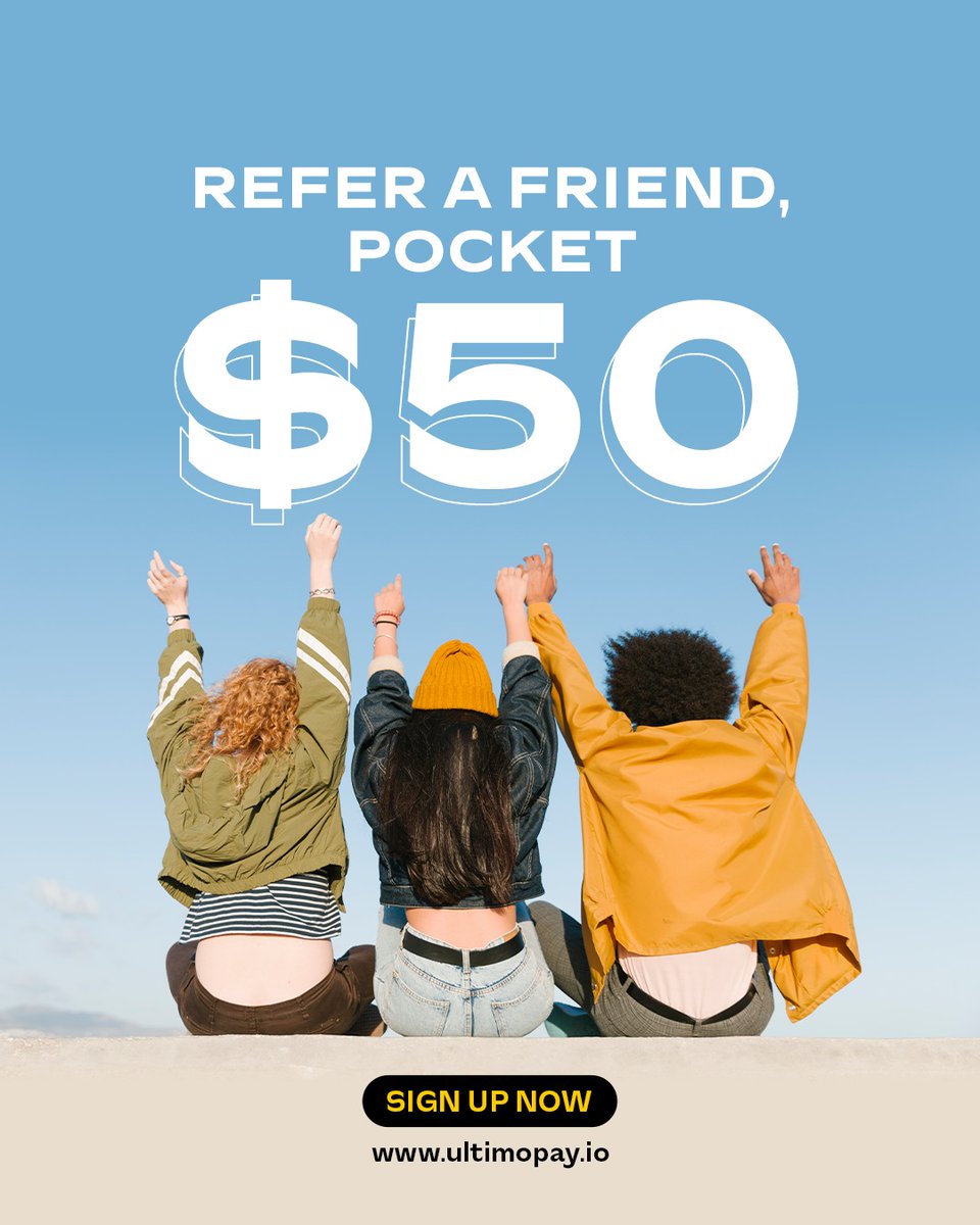 Refer a friend and pocket $50! It’s that simple—start earning today by sharing this opportunity. Your rewards are just a referral away.