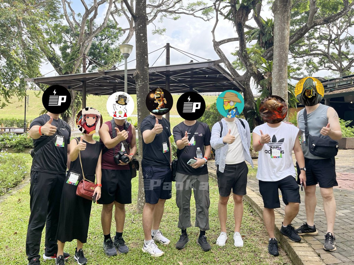 PaoKa1024's tweet photo. 🎉 #STEPNGO SINGAPORE 2024 MEET UP 圆满落幕！
跑咖在新加坡的小伙伴们不仅顺利和 @yawn_rong @mablejiang 合影贴贴，还与熟悉的社区朋友们见面，珍贵的联系从线上延续到了线下！

感谢 @Stepnofficial 官方对活动的支持，也感谢每一位参与者的热情，让我们期待下次相聚啦！✨ #PaoKa https://t.co/kai0SY9kgb
