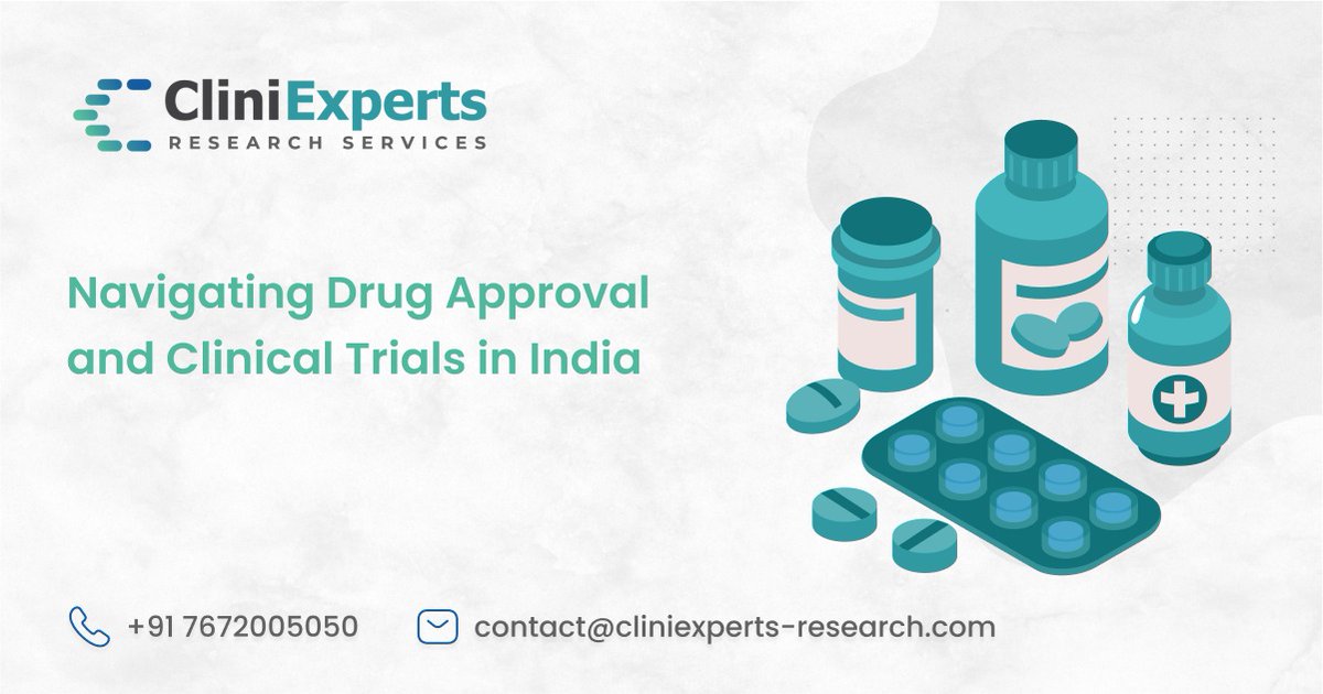 CliniexpertsR's tweet image. Navigating the Regulatory Landscape for Drug Clinical Trials and Approval in India.
#ClinicalResearch #ClinicalTrialsIndia #DrugApprovalProcess
#PharmaRegulations #IndianDrugRegulations