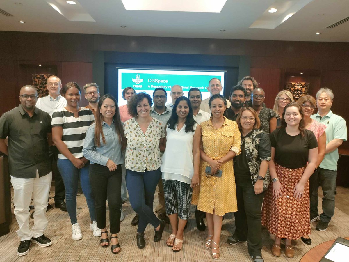 CGSpace (@cgspaceresearch) on Twitter photo This week we brought together #cgspace partners to review progress and plans; exciting big picture stuff as well as necessary deliverables .... <a href="/ILRI/">ILRI.org</a> <a href="/IFPRIResearch/">IFPRI Research</a> <a href="/AfricaRice/">AfricaRice</a> <a href="/irri/">IRRI 🌾</a> <a href="/ICRISAT/">ICRISAT</a> <a href="/CGIAR/">CGIAR</a> <a href="/CGIARclimate/">CGIAR | Climate Impact Platform</a> <a href="/CGIARgender/">CGIAR GENDER</a> <a href="/IWMI_/">IWMI</a> <a href="/CIFOR_ICRAF/">CIFOR-ICRAF</a> <a href="/BiovIntCIAT_Lib/">Bioversity International & CIAT Library</a> This week we brought together #cgspace partners to review progress and plans; exciting big picture stuff as well as necessary deliverables .... <a href="/ILRI/">ILRI.org</a> <a href="/IFPRIResearch/">IFPRI Research</a> <a href="/AfricaRice/">AfricaRice</a> <a href="/irri/">IRRI 🌾</a> <a href="/ICRISAT/">ICRISAT</a> <a href="/CGIAR/">CGIAR</a> <a href="/CGIARclimate/">CGIAR | Climate Impact Platform</a> <a href="/CGIARgender/">CGIAR GENDER</a> <a href="/IWMI_/">IWMI</a> <a href="/CIFOR_ICRAF/">CIFOR-ICRAF</a> <a href="/BiovIntCIAT_Lib/">Bioversity International & CIAT Library</a>