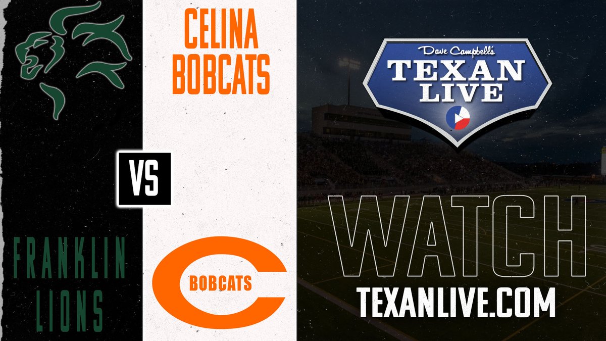TXHSFB GAMEDAY (@usagamedayu) on Twitter photo 🏟️ Live from Lumpkins Stadium
🏈 Franklin vs Celina
📅 Friday, September 20th
🎙️ <a href="/JamesTrietley/">James Trietley</a>
⏰ 7:30pm Kickoff
📺 bit.ly/4gu5wqb
#TXHSFB #dctf #texanlive 🏟️ Live from Lumpkins Stadium
🏈 Franklin vs Celina
📅 Friday, September 20th
🎙️ <a href="/JamesTrietley/">James Trietley</a>
⏰ 7:30pm Kickoff
📺 bit.ly/4gu5wqb
#TXHSFB #dctf #texanlive