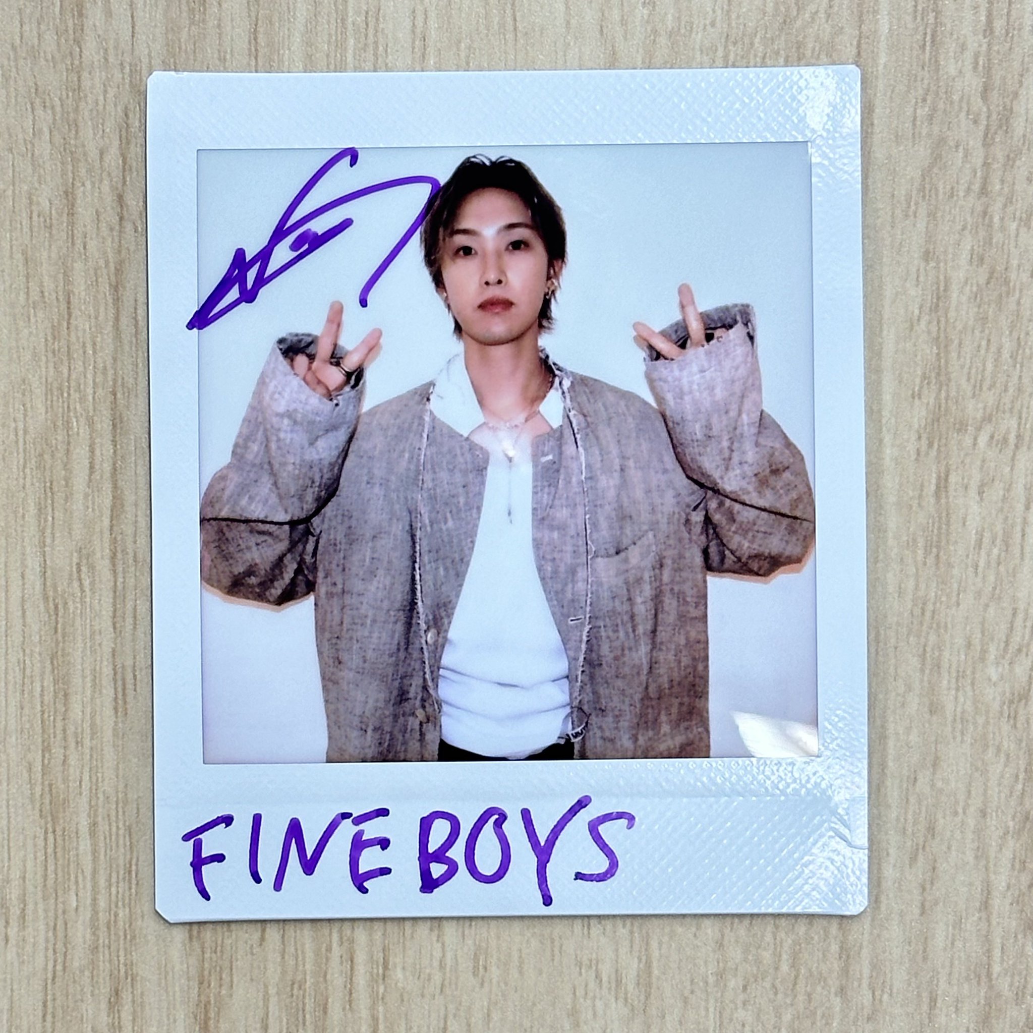 FANTASTICS堀夏喜 直筆サイン入りステッカー EXILE TRIBE - FANTASTICS ファンタスティックス 堀夏喜 直筆