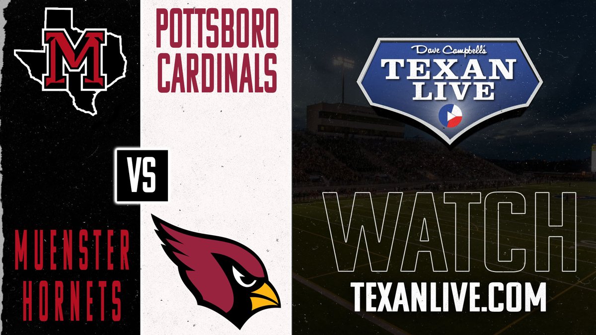 TXHSFB GAMEDAY (@usagamedayu) on Twitter photo 🏟️ Live from Hornet Stadium
🏈 Muenster vs Pottsboro
📅 Friday, September 20th
🎙️ <a href="/ross_labenske/">Ross LaBenske</a>
⏰ 7pm Kickoff
📺 bit.ly/4gu5wqb
#TXHSFB #dctf #texanlive @pottsboroisd 🏟️ Live from Hornet Stadium
🏈 Muenster vs Pottsboro
📅 Friday, September 20th
🎙️ <a href="/ross_labenske/">Ross LaBenske</a>
⏰ 7pm Kickoff
📺 bit.ly/4gu5wqb
#TXHSFB #dctf #texanlive @pottsboroisd