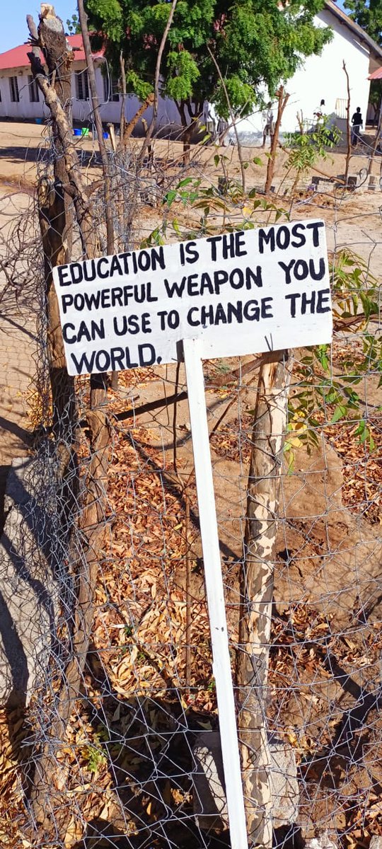 Happy Friday!

This school sign in Turkana, shared by Rtn. Ruth Munyi, got me thinking about quotes from high school. My favorite? “The warmer the bed, the colder the future!” 😃

What’s one quote you remember from your school days?
#QuoteFriday 
<a href="/RCThikaRoad/">Rotary Club Nairobi Thika Road</a>