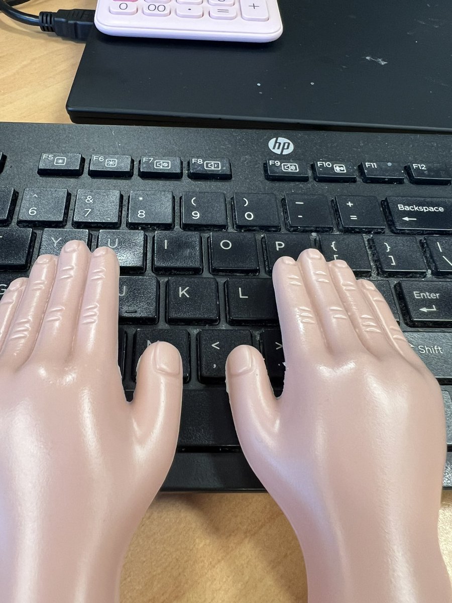I recently bought myself a pair of tiny hands and had them delivered to the office. I have been creating havoc. 5 stars
