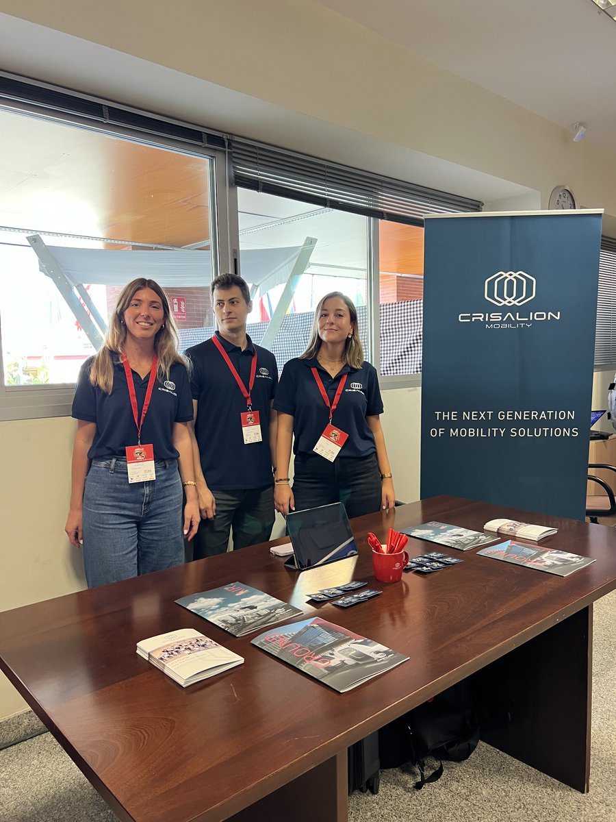CRISALION (@crisalionmob) on Twitter photo We are now at <a href="/pablodeolavide/">Pablo de Olavide</a> <a href="/rosconspain/">ROSCon Spain 2025</a> 🙌
Events like these allow us engaging with the young engineers who are set to lead the next generation of robotics.
We are constantly seeking new talent to join our team.
#ROSConES2024 #Careers #CRISALIONMobility We are now at <a href="/pablodeolavide/">Pablo de Olavide</a> <a href="/rosconspain/">ROSCon Spain 2025</a> 🙌
Events like these allow us engaging with the young engineers who are set to lead the next generation of robotics.
We are constantly seeking new talent to join our team.
#ROSConES2024 #Careers #CRISALIONMobility
