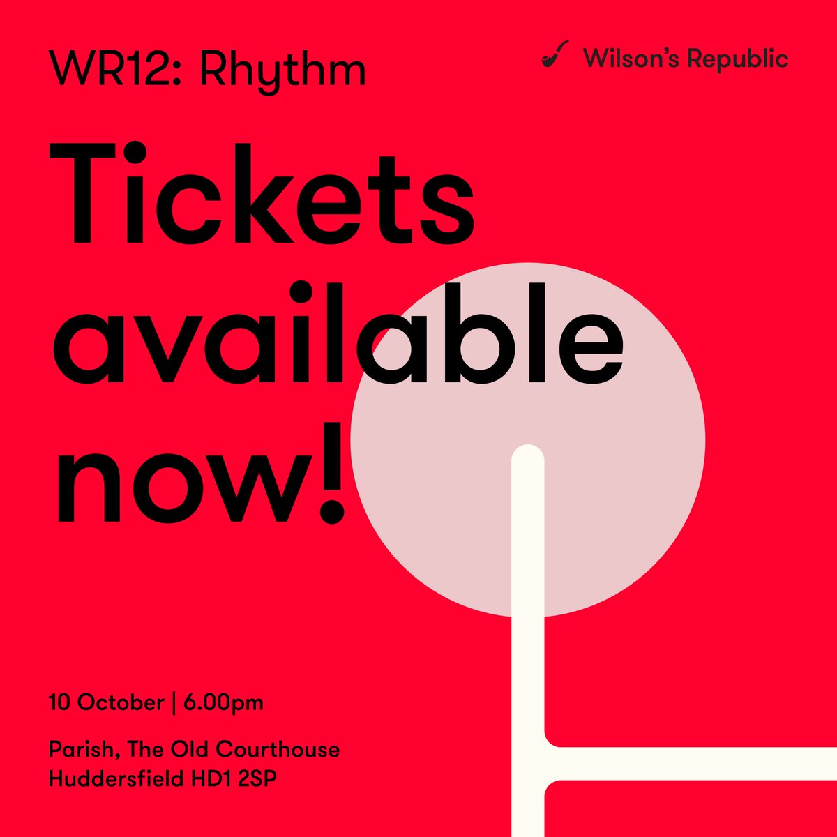 🚨Exciting news, Wilson’s Republic fam! 🚨

Tickets for WR:12 Rhythm are NOW ON SALE! 🎉

🎟 Get your tickets now before they’re gone – we’ll see you there!

eventbrite.co.uk/e/wilsons-repu…