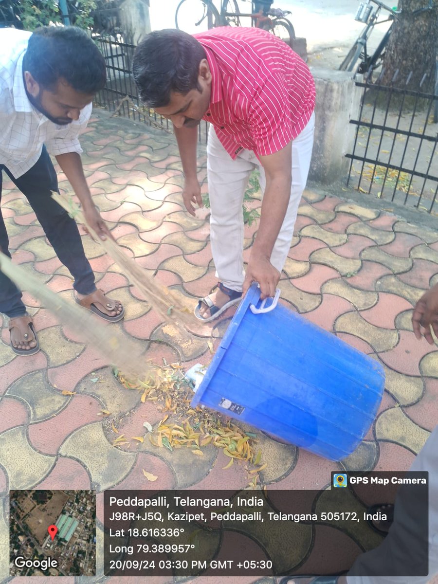 Cleanliness Drive conducted at FCI,FSD Peddapalli under Swachhata Hi Seva Campaign 2024.