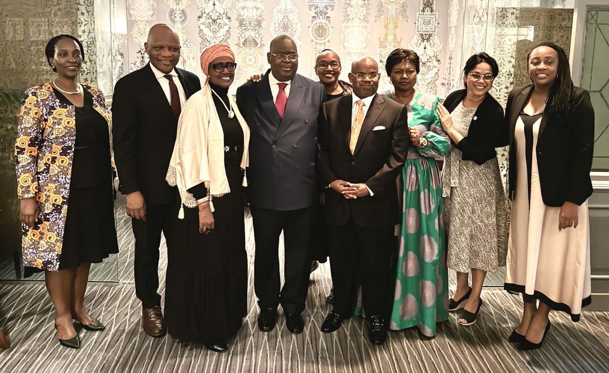 Winnie Byanyima (@winnie_byanyima) on Twitter photo Our thanks to the powerful team of African Ambassadors for highlighting the lifesaving impact of <a href="/PEPFAR/">PEPFAR</a> <a href="/GlobalFund/">The Global Fund</a> & <a href="/UNAIDS/">UNAIDS Global</a>, here in Washington DC. African leadership is key to ensure sustainability in the HIV response. #endAIDS
Ambassador <a href="/RobieKakonge_/">Amb. Robie Kakonge</a>, 🇺🇬
Serge Mombouli, Our thanks to the powerful team of African Ambassadors for highlighting the lifesaving impact of <a href="/PEPFAR/">PEPFAR</a> <a href="/GlobalFund/">The Global Fund</a> & <a href="/UNAIDS/">UNAIDS Global</a>, here in Washington DC. African leadership is key to ensure sustainability in the HIV response. #endAIDS
Ambassador <a href="/RobieKakonge_/">Amb. Robie Kakonge</a>, 🇺🇬
Serge Mombouli,