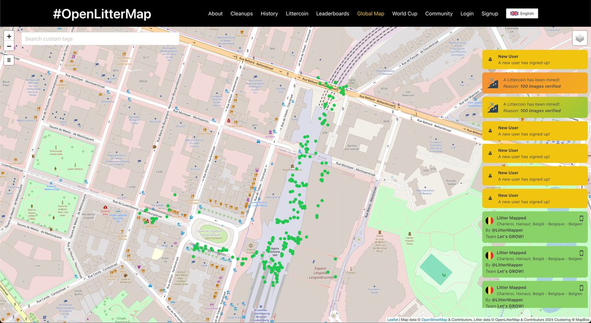 OpenLitterMap's tweet image. Today is #WorldCleanupDay

No matter how large or small, upload your impact to #openlittermap

✅ visualise your impact
✅ quantify your impact
✅ communicate your impact
✅ inspire others to take action
✅ share your data openly
✅ use tech for its data collection purpose