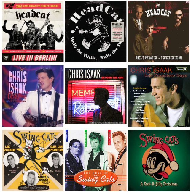 HowardRaucous's tweet photo. CDs back in stock at Raucous Records...
• HeadCat 
https://t.co/xUqEIu56Tk
• Chris Isaak
https://t.co/rKTJfeLR7R
• The Swing Cats 
https://t.co/wQBStmIaeF
Thousands more Rockabilly and Rock 'n' Roll titles always in stock on vinyl and CD at https://t.co/bjlcZuNZKH https://t.co/wLMTIbccVD