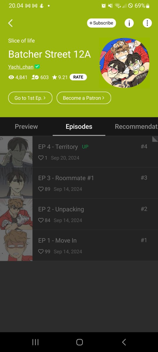[BATCHER STREET 12A]
Ep 4 is UP~! Feel free to read it guys 👀✨️ 