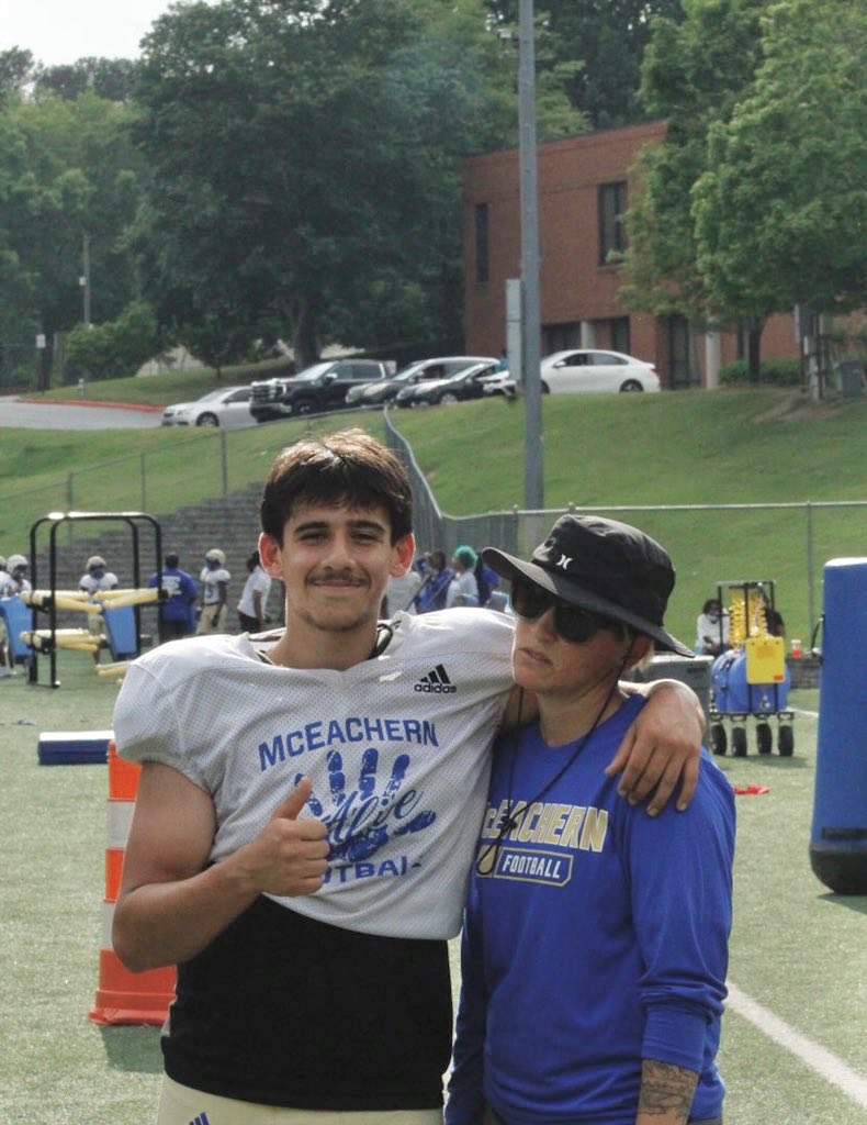 Eva the AT (@evabeaulieu) on Twitter photo Happy Friday and good luck to <a href="/Jrodrodriguez84/">Jonathan rodriguez</a> and the <a href="/McEachernFtball/">McEachern Football</a> team tonight! Flashback to my fav pic of my fav kicker and I at practice 2 years ago 😂 Happy Friday and good luck to <a href="/Jrodrodriguez84/">Jonathan rodriguez</a> and the <a href="/McEachernFtball/">McEachern Football</a> team tonight! Flashback to my fav pic of my fav kicker and I at practice 2 years ago 😂