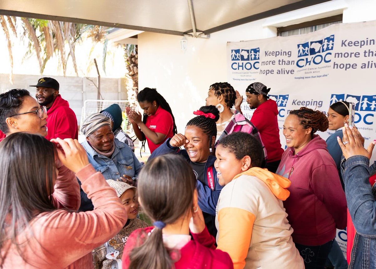 🌻 HAPPY SUNFLOWER DAY! I had the privilege of spending a heartwarming day with <a href="/dkms_africa/">DKMS Africa</a> and the amazing kids from <a href="/CHOCfoundation/">CHOC South Africa</a> , sharing moments of joy, fun games, and pure happiness 🌟💛 - it was truly inspiring to see the community come together.