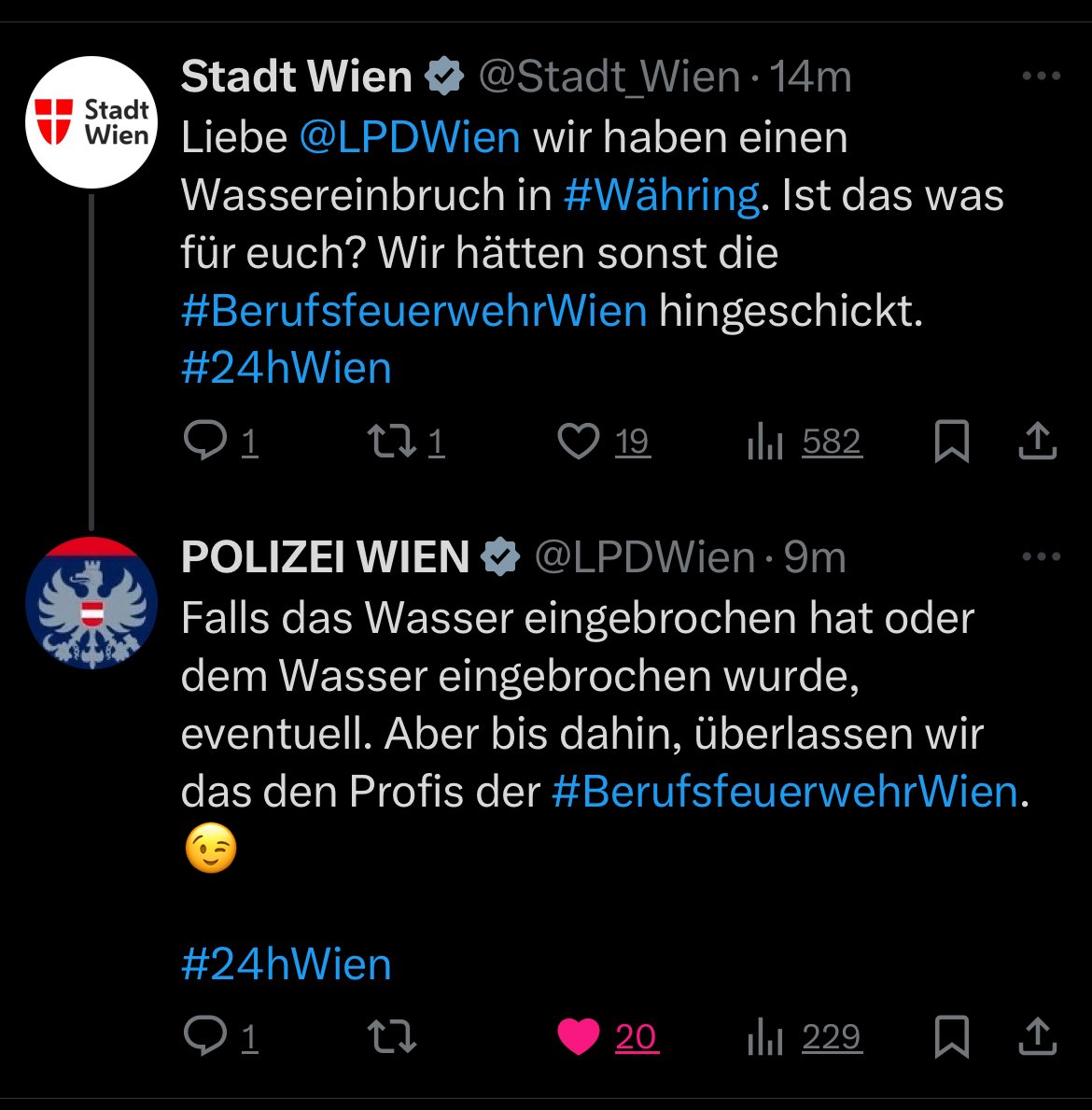 😂😂😂 ein Hoch auf den Twitteranten der ⁦<a href="/LPDWien/">POLIZEI WIEN</a>⁩ 🥳