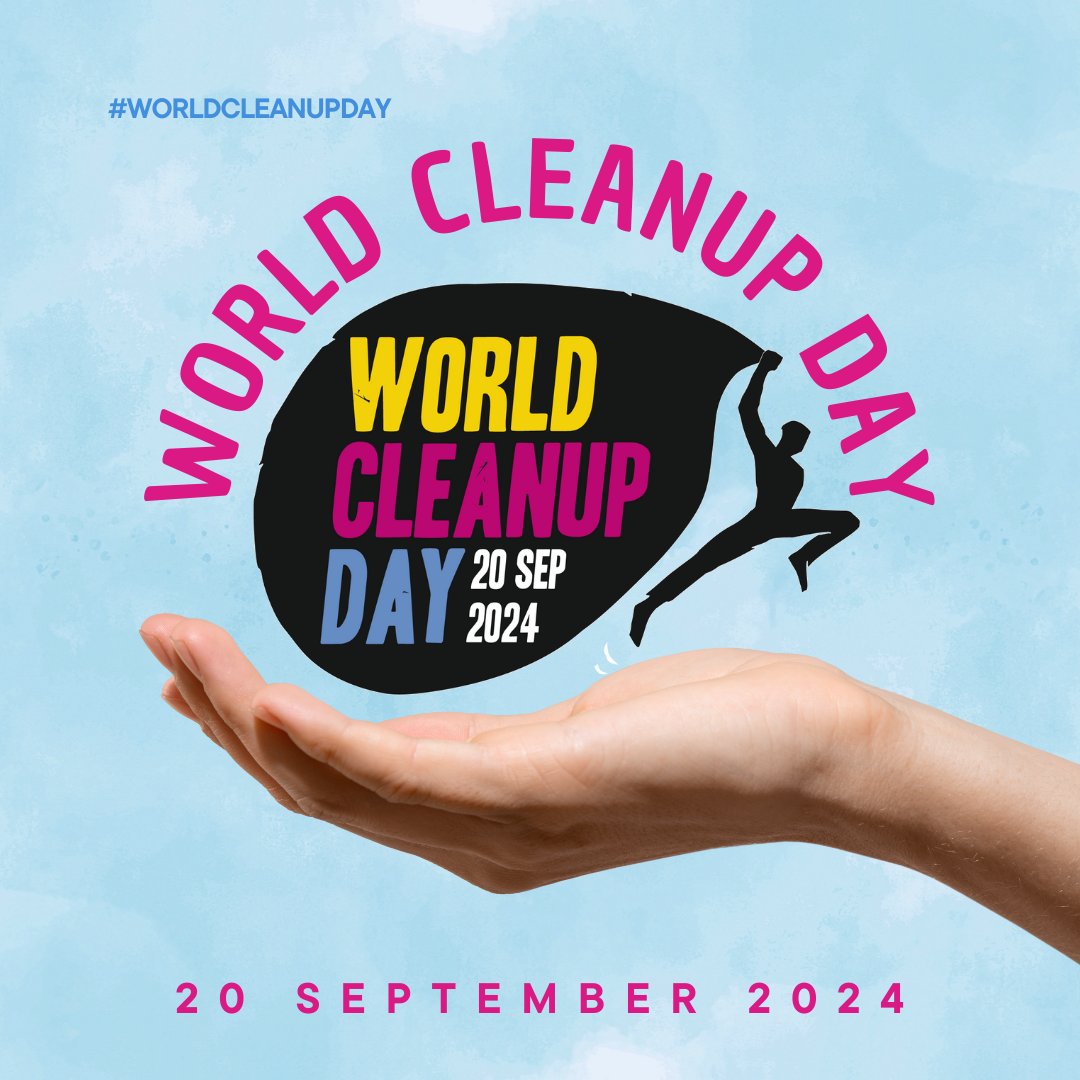 Happy #WorldCleanupDay2024. Let's all do our bit, #ReduceWaste, live more #sustainably and look after our #environment. Do something positive and take action 🌍