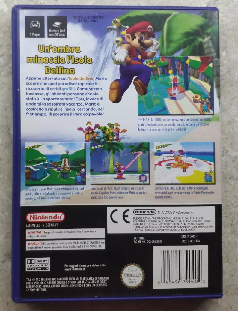 Gamescollection's tweet photo. https://t.co/oqJH1fPnsm
Super Mario Sunshine - PAL 🇪🇺
Nintendo Gamecube
#auction 

#adv #inpartnershipwithebay #supermariosunshine #mariobros #gamecube #nintendo #retrogame #retrogaming #retrogamer #ebay #20settembre #ps5pro #switch2 https://t.co/FEUjYHTb6C