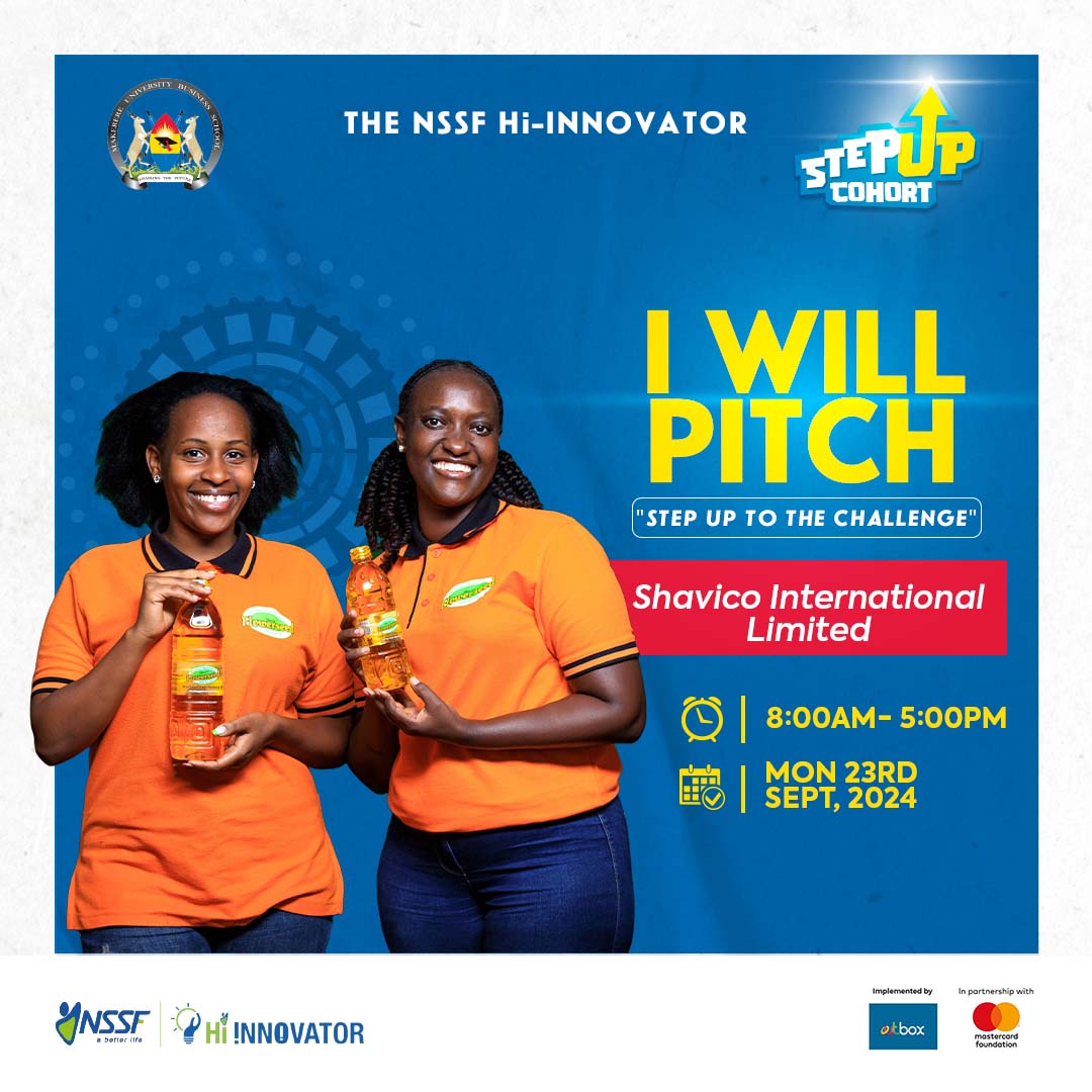 MaryShimmy's tweet image. We are excited to be part of the businesses pitching in the step Up cohort NSSF Hi-innovator under the MUBS EIIC.#nssfhiinnovator #MUBSEIIC #Outbox #mastercardfoundation