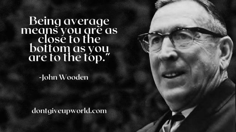"The truth is it's easier to just show up.
It's easier to go through the motions...it's easier to be mediocre.
But nobody remembers average.
Goring through the motions won't make an impact.
Just showing up doesn't lead to greatness." <a href="/JonGordon11/">Jon Gordon</a>