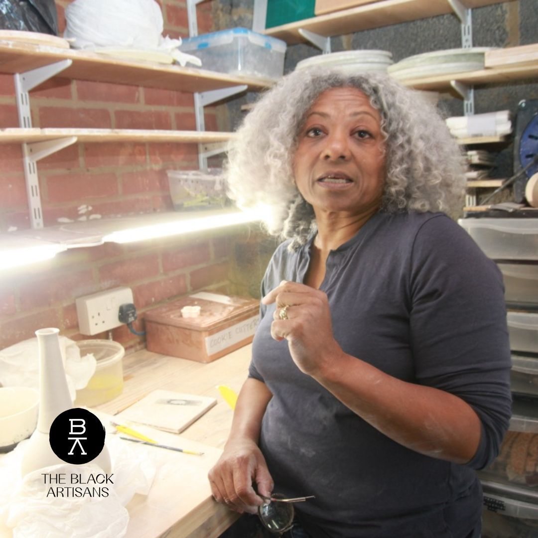 My background in the creative industries helped me find a diverse range of Black Artisans. A new addition to <a href="/ArtisansBlack/">The Black Artisans</a> is Judith Annakie-Eriksen, who transitioned from PR to ceramics. 

She discusses her latest pieces here: video.wixstatic.com/video/65317d_5…

<a href="/Jo_Sealy/">Jo at To Market</a>