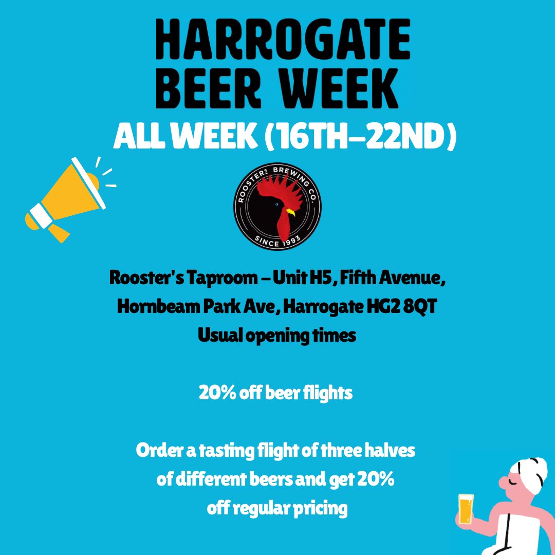 Harrogate Beer Week tweet media