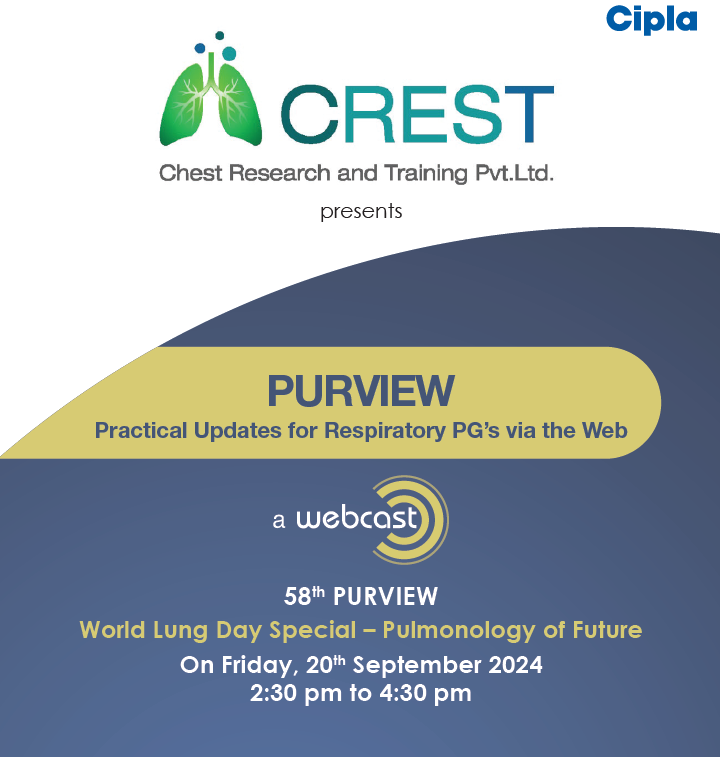 Chest Research and Training Pvt Ltd tweet media