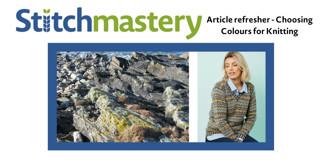 Stitchmastery's tweet photo. One of the guest articles on our blog is from Claire Neicho discussing her approaches for choosing colours for knitting. You can read her article here:  https://t.co/jpEG1behVj https://t.co/192eANNBvU