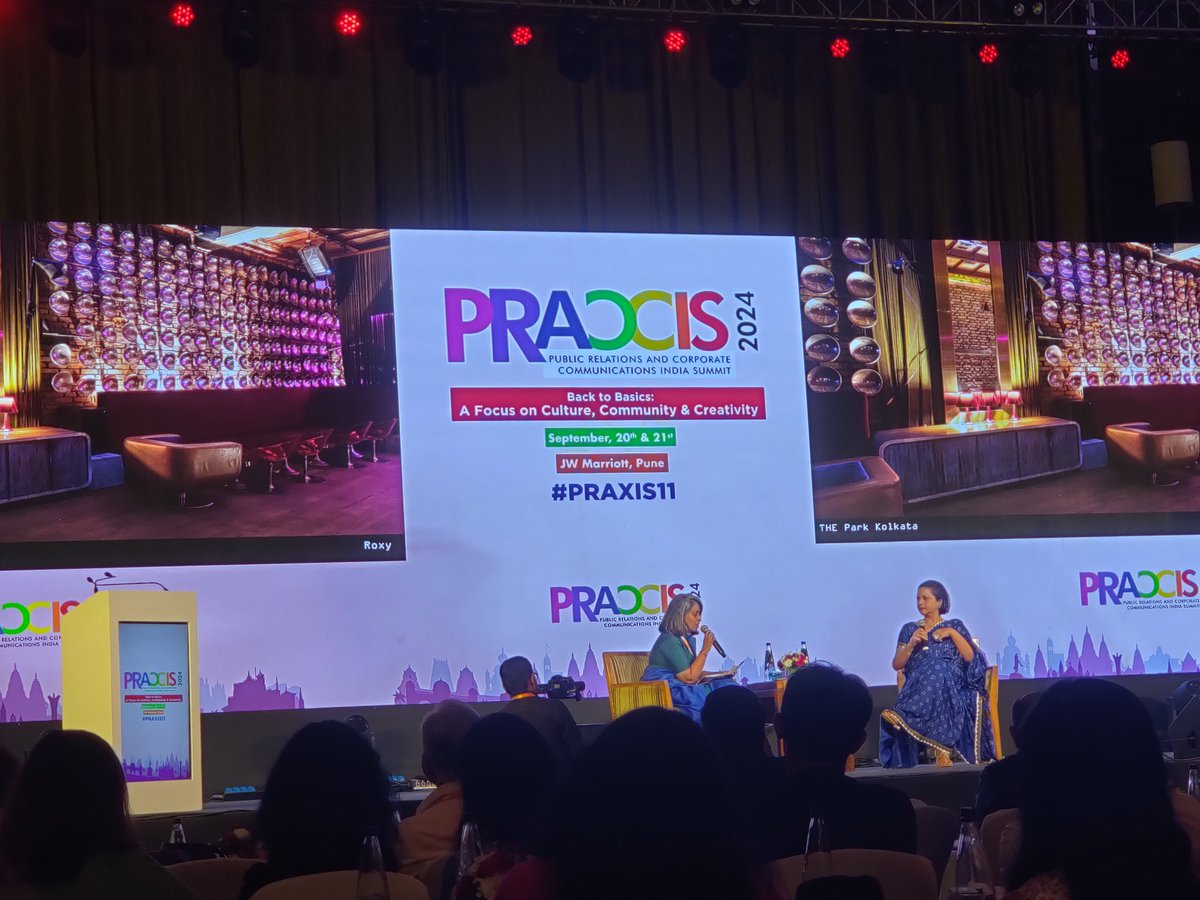 LovinaMenezes's tweet image. &quot;&apos;Trust your instincts, they know what&apos;s best&apos; - Priya Paul&apos;s shares pearls of wisdom at #PRAXIS11 

#IntuitiveDecisionMaking&quot; @PRAXISInd