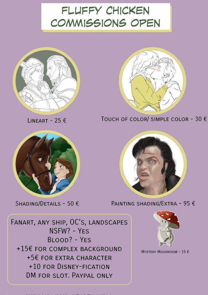 Fluffy Chicken - Commissions open - BG3 era tweet media