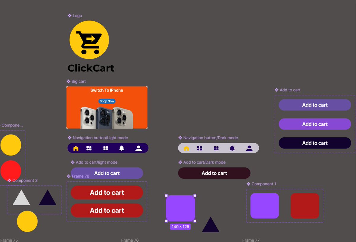 MissCrown11's tweet photo. and components are a huge help in doing just that! 

#UIUXDesign #FigmaComponents #UXLearning #DesignJourney https://t.co/a2ot8MkaG1