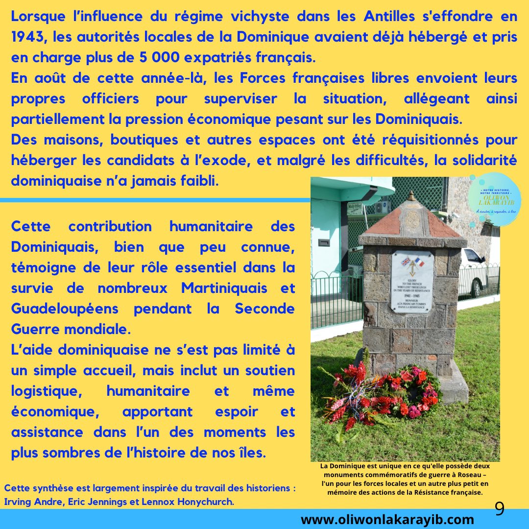 3.3 Focus sur … La Dominique île refuge
#oliwonlakarayib