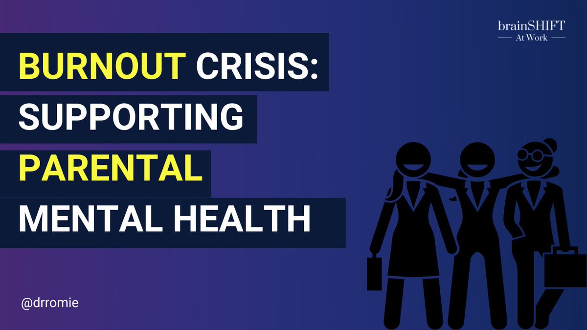 Burnout Crisis: Supporting Working Parents &amp; Mental Health for a Healthier Workforce 
linkedin.com/pulse/burnout-… via <a href="/LinkedIn/">LinkedIn</a>
