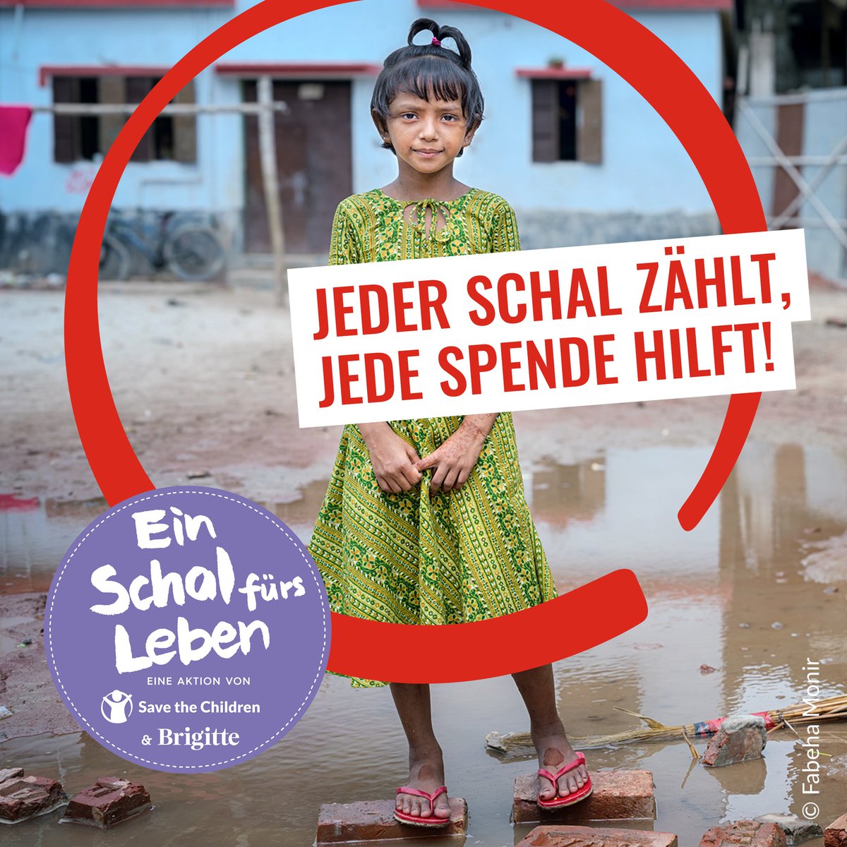 Am heutigen #Weltkindertag startet unsere #SchalfürsLeben-Aktion mit <a href="/brigitteonline/">BRIGITTE</a>. Die Spenden daraus kommen Kindern in Not zugute, die von den Auswirkungen der #Klimakrise bedroht sind.

Jeder Schal zählt, jede Spende hilft!🧣
➡️savethechildren.de/fileadmin/user…