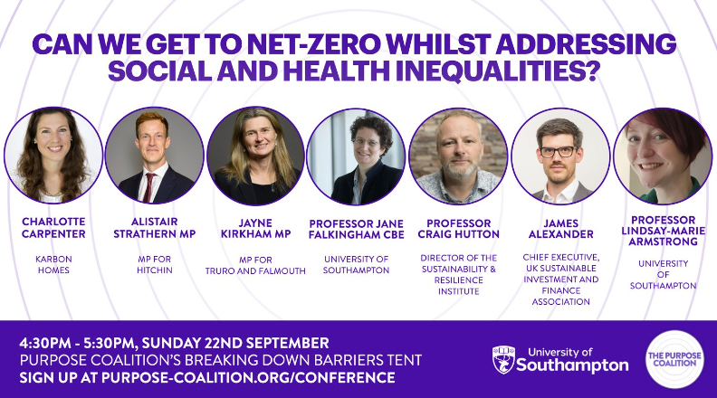 tpCoalition's tweet photo. ⏱️ Starting in ten minutes!

Can we get to net-zero whilst addressing social and health inequalities? In partnership with @unisouthampton

📍 At the Breaking Down Barriers Tent

🔗 For more info, check our website: https://t.co/QNcgwEgjny https://t.co/u0Gc08rnZk