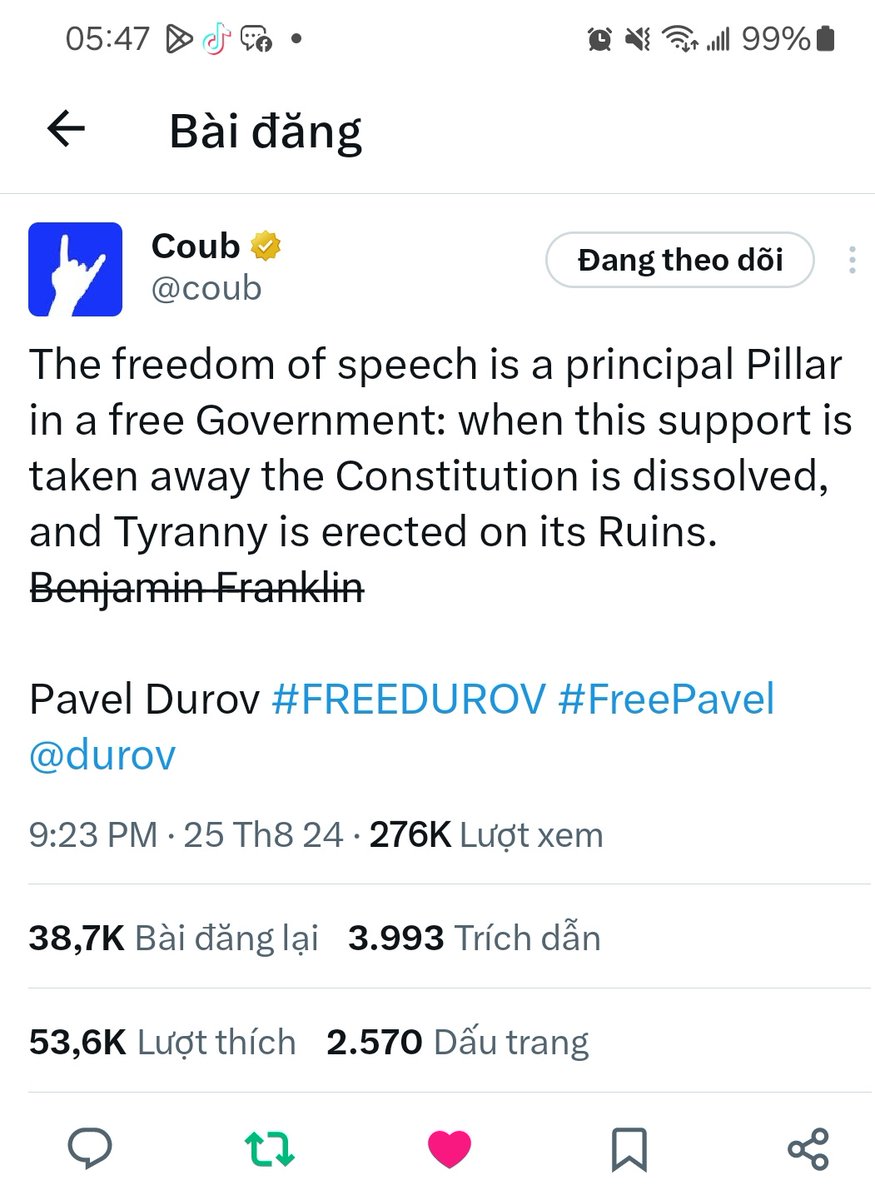 V15427329's tweet photo. @coub @durov Pavel Durov #FREEDUROV #freefavel
@pikaso_me screenshot this https://t.co/muQ810pWOe