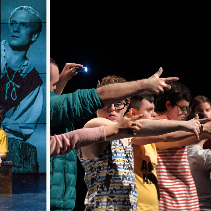 TheatreNational's tweet photo. Première de « Hamlet » ce soir à 20h ! En route vers une nouvelle utopie où se conjugueraient singularité individuelle et joyeux unisson.

👑 Hamlet · William Shakespeare, Chela De Ferrari, Teatro La Plaza / Lima du 20 au 28.09.2024