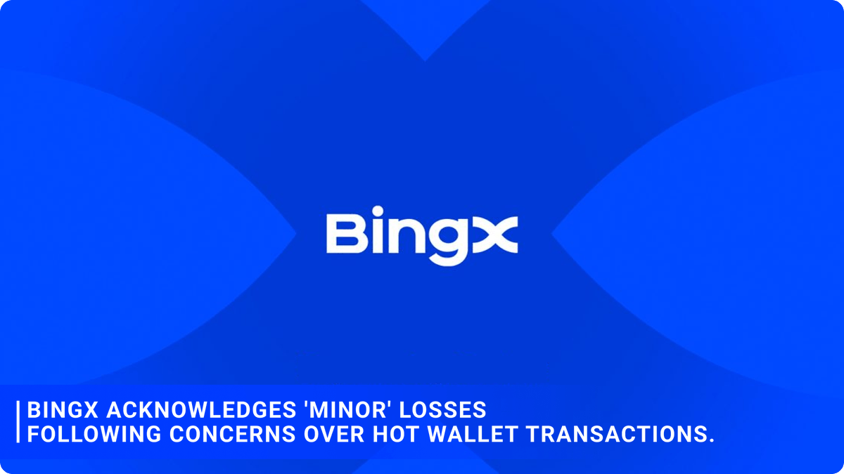 OnlineTalky's tweet photo. 🚨 BREAKING NEWS 🚨
#BingX acknowledges minor losses from hot wallet transactions.
🔒 Learn about their response and #security measures.
Stay informed! 💡
👉 Read More: https://t.co/SvOvzRCxES
#CryptoNews #Blockchain #cryptocurrency #Singapore #Network #transactions https://t.co/4S45SJMJIm