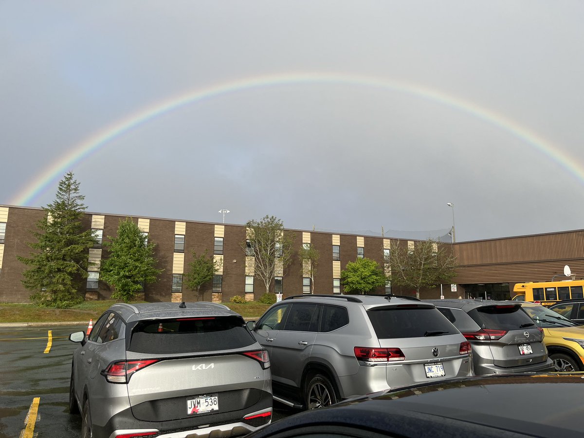 The pot o’ gold under the rainbow? Newtown Elementary, of course!