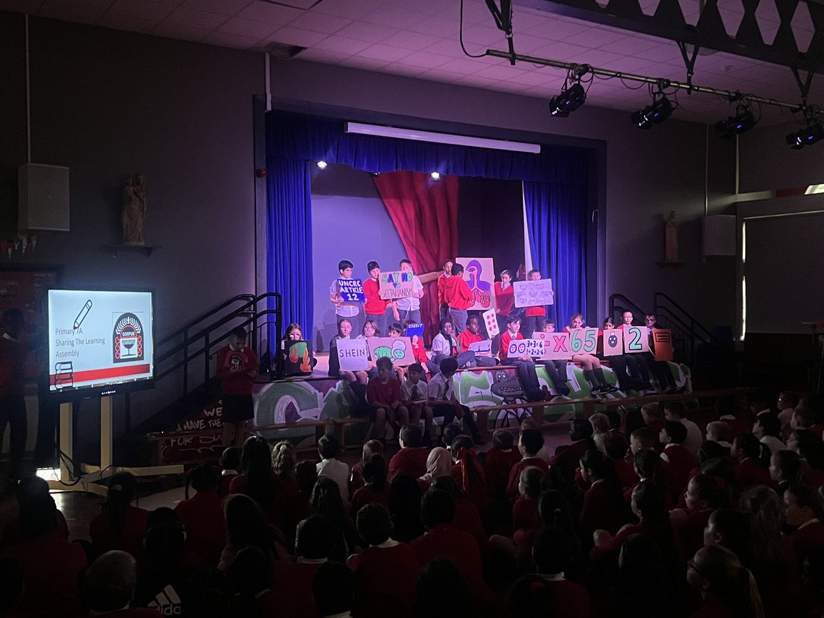 MrArcariCCPS's tweet photo. Absolutely blown away by P7A’s phenomenal Sharing The Learning Assembly! Their confident oracy skills, seamless use of the catchbox microphone, mastery of the Promethean board, and deep understanding of their learning this term were truly impressive! @CorpusChristi_K @corpuscP7a https://t.co/TkBeRXt5qO